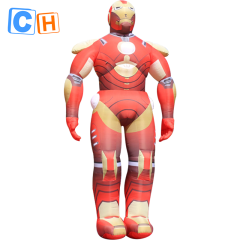 CH Iron Man Theme Advertising Inflatables Cartoon,Giant Inflatable Coffee Cup For Advertising