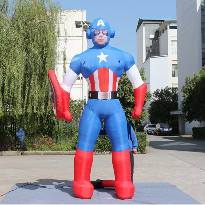 CH Iron Man Theme Advertising Inflatables Cartoon,Giant Inflatable Coffee Cup For Advertising