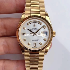Best quality EW Super Rolex Oyster Day-Date M128238 36MM Watch