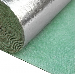 Waterproof Aluminum Foil 2MM Laminated Rubber Unde...