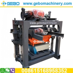 QT40-2 manual operate hollow block making machine