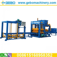 QT8-15 automatic hydraulic paver brick making machine,concrete block making machine 