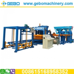 QT8-15 automatic hydraulic paver brick making machine,concrete block making machine 