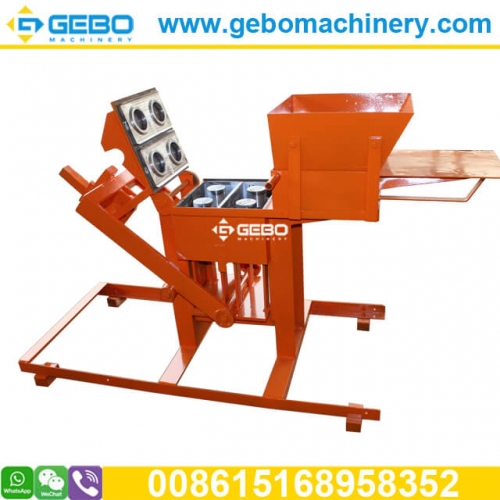 QMR2-40 manual interlocking clay brick making machine