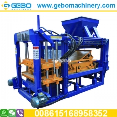 Qt4-18b Hydraulic Fully Automatic Concrete Block Molding Machine Automatic Brick Making Machine