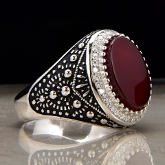 Hot Sale In Southeast Asia onyx ring for man jewellery 2019