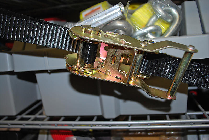 1" Heavy Duty Ratchet Strap with S-Hooks