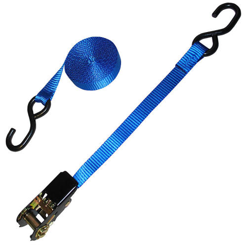 1" Ratchet Strap with S-Hooks