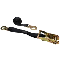 1" Ratchet Strap w/ Flat Snap Hooks