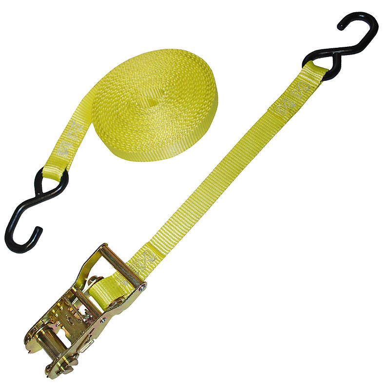1" x 20' Ratchet Strap w/ S-Hook