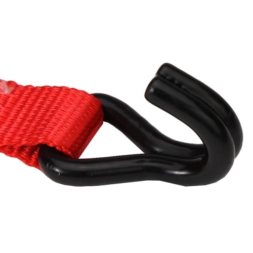 1" Ratchet Strap w/ Vinyl Coated Wire Hooks