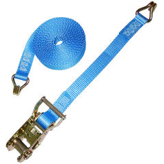 1" Heavy duty Ratchet Strap with Wire Hooks