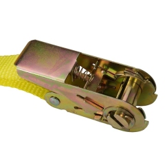 1 Inch Utility Ratchet Strap With Coated S-Hooks