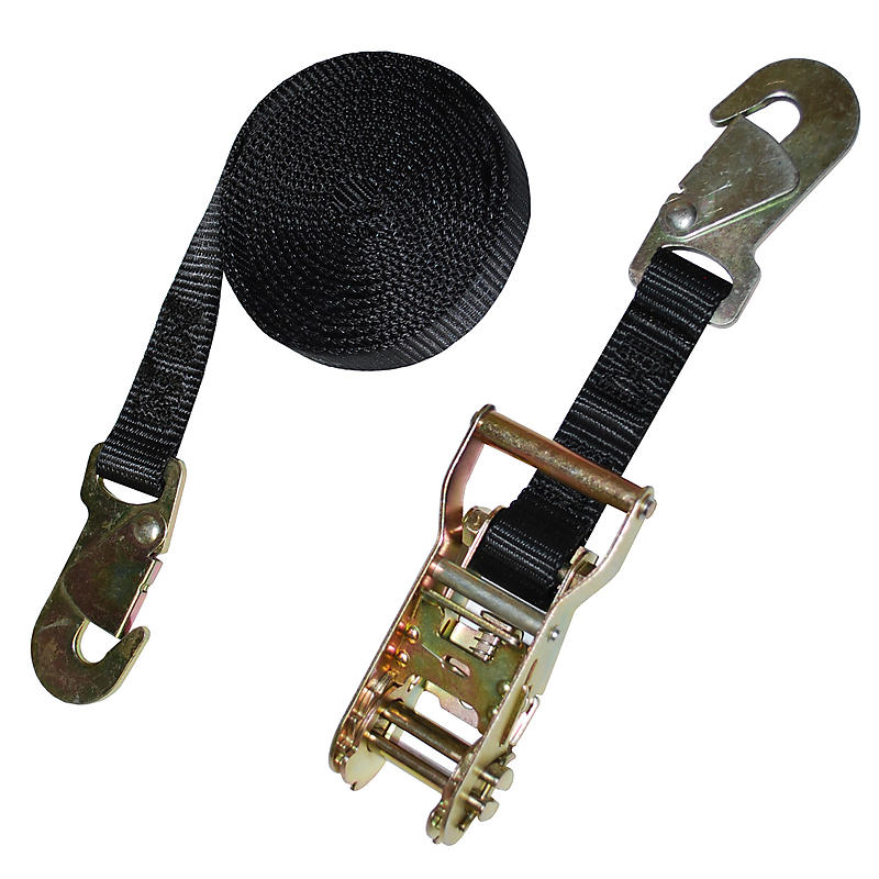 1" Ratchet Strap w/ Flat Snap Hooks