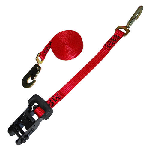 1" Ratchet Strap with twisted Snap Hooks
