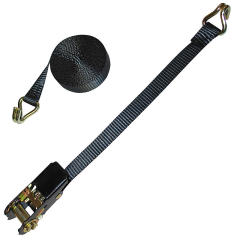 1” ratchet straps with J-hooks