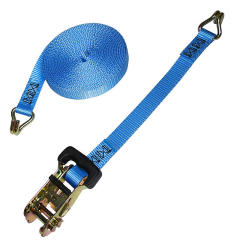 1" Heavy duty Ratchet Strap with Rubble handle