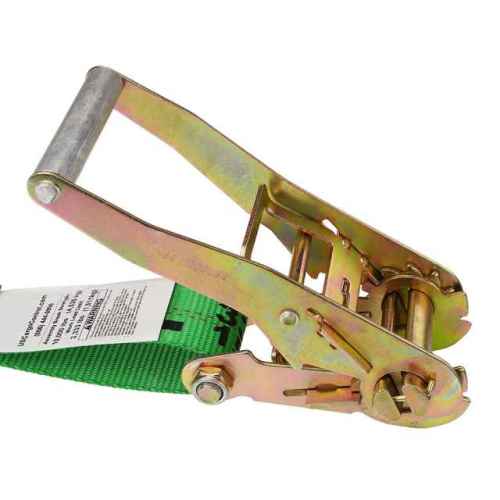 2" x 27' Ratchet Strap with Flat Hooks