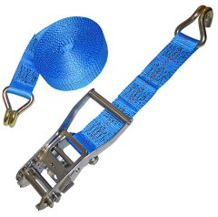 2" Ratchet Strap w/ Wire Hooks