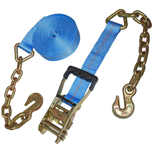 2" Ratchet Strap w/Chain & Hook