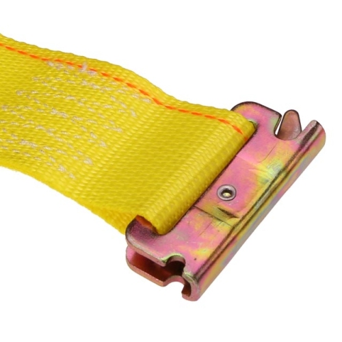 2" x 12' Yellow E Track Cam buckle w/ Spring E-Fittings