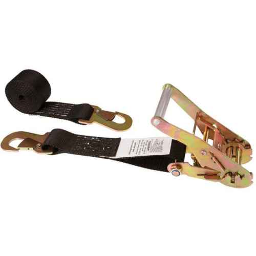 2"  Ratchet Strap with Flat Snap Hooks