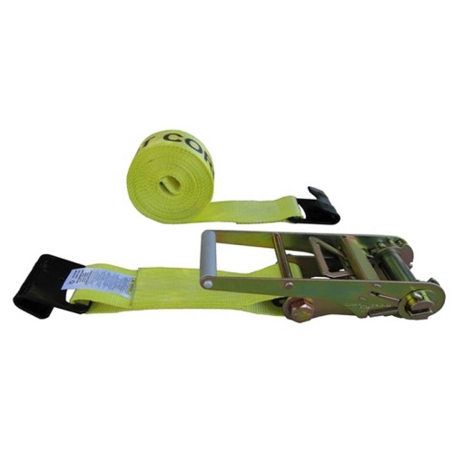 3" Flat Hook Ratchet Straps