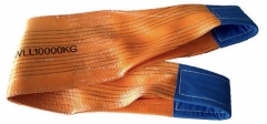 10 Ton polyester flat webbing sling