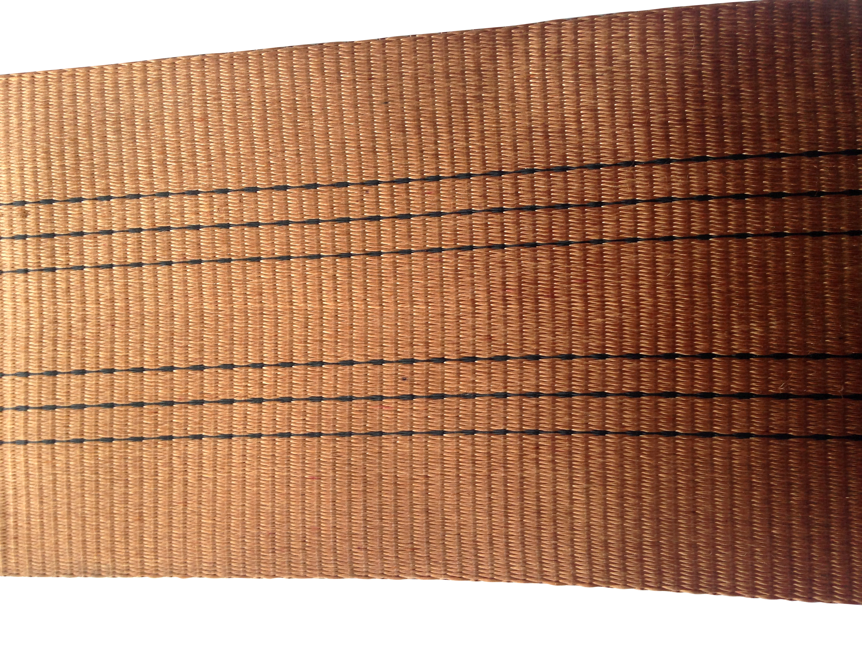 6 Ton Brown Polyester Sling Webbing