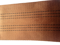 6 Ton Brown Polyester Sling Webbing