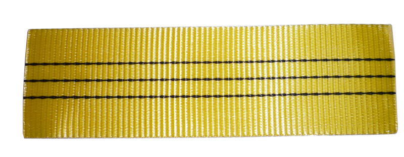 3 Ton Yellow Polyester Sling Webbing