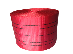 5 Ton Red Polyester Sling Webbing