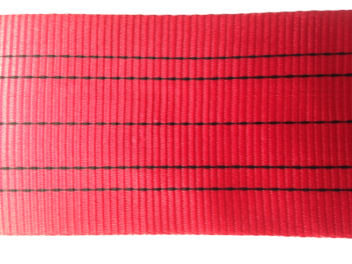 5 Ton Red Polyester Sling Webbing