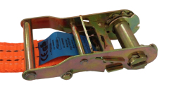 35mm 2000kg Ratchet tie down with double J hooks