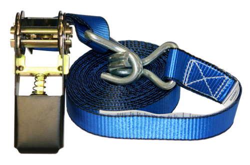 25mm x 1000kg ratchet tie down with Double J hooks