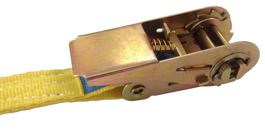 25mm x 1000kg ratchet tie down with Double J hooks