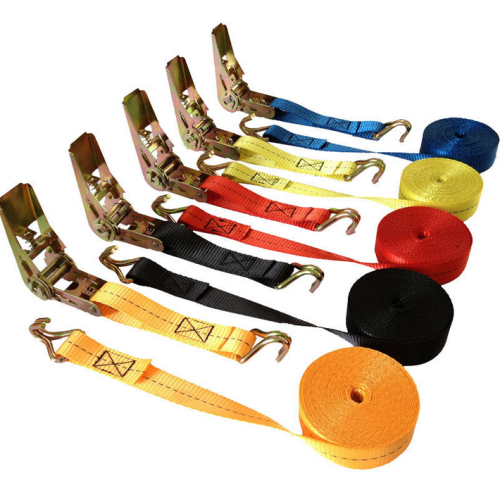 25mm x 1000kg ratchet tie down with Double J hooks