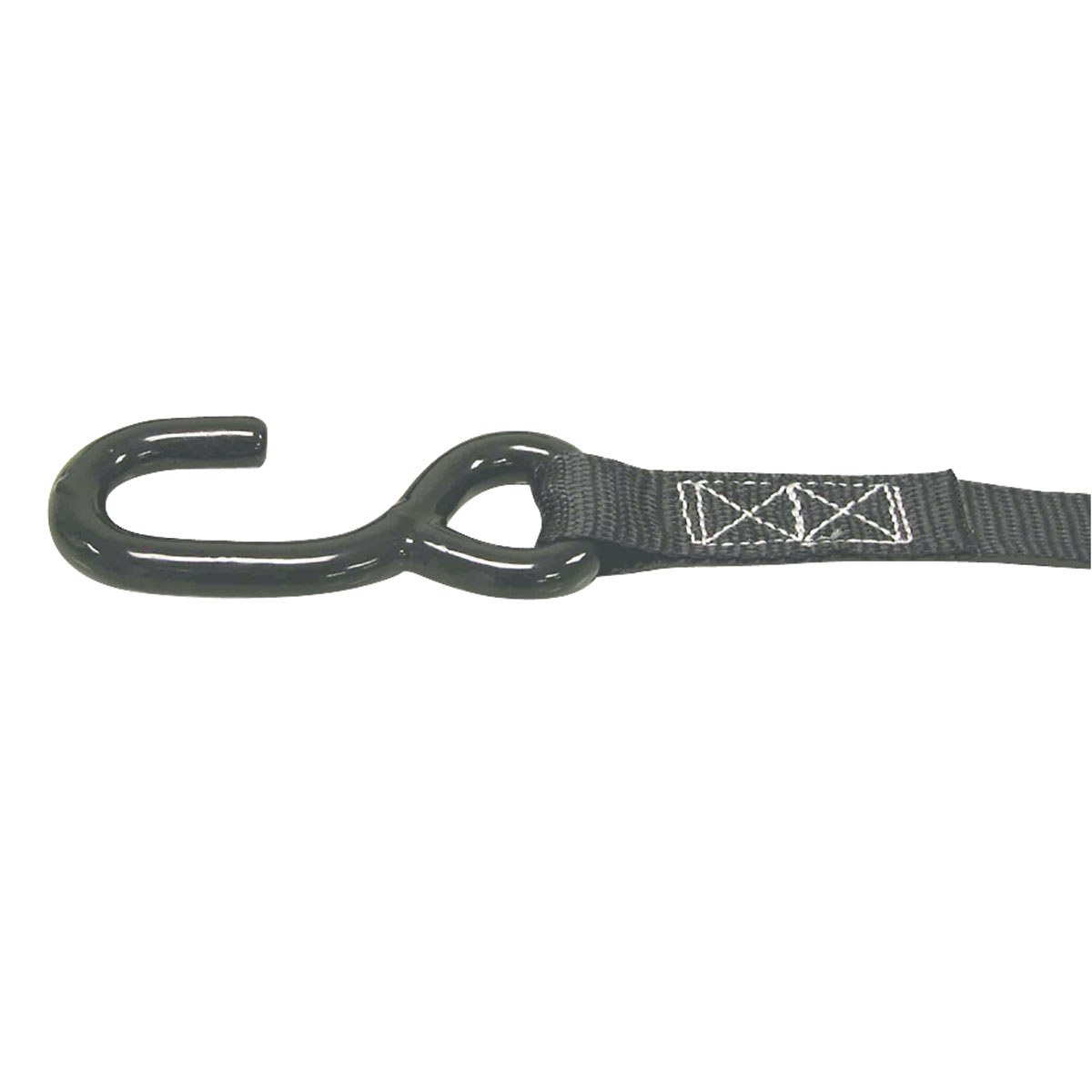 25mm Ratchet Tie down With Coated S-Hooks