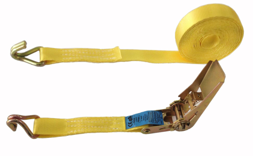 25mm x 1000kg ratchet tie down with Double J hooks