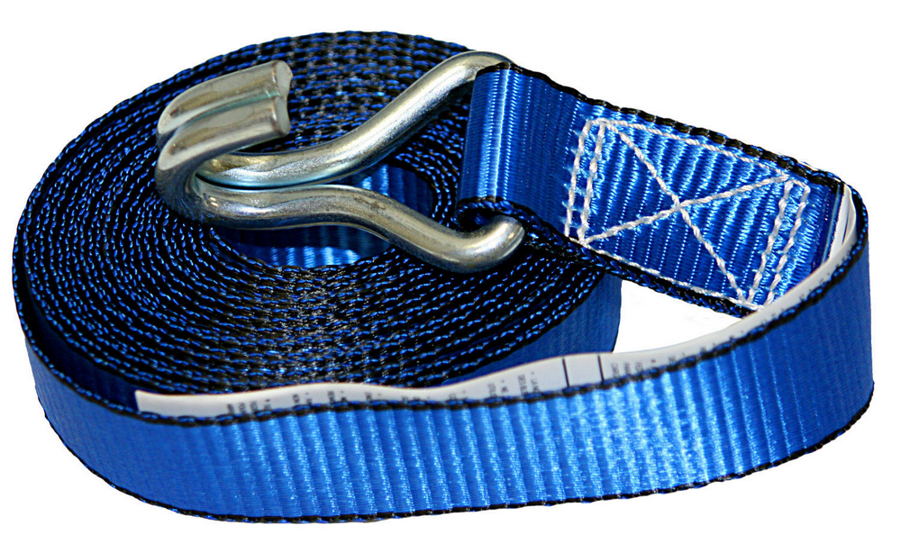 25mm x 1000kg ratchet tie down with Double J hooks