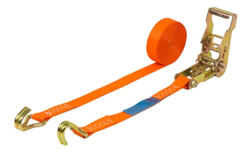 25mm Heavy Duty Ratchet Tie Down with Double J hooks