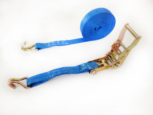 25mm Heavy Duty Ratchet Tie Down with Double J hooks
