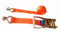 50mm 3ton Ratchet tie down with Double J hooks