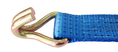 2" 5000kg Heavy Duty Ratchet tie down with Double J hooks