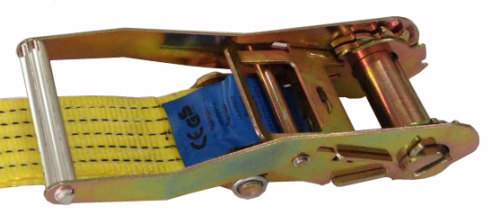 50mm 4ton ratchet tie down with Double J hooks