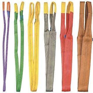 Polyester flat webbing slings with G.S. certificates