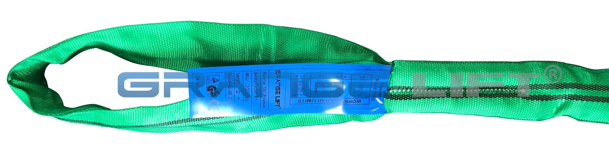 Polyester Eye and Eye Round Slings 2000kg