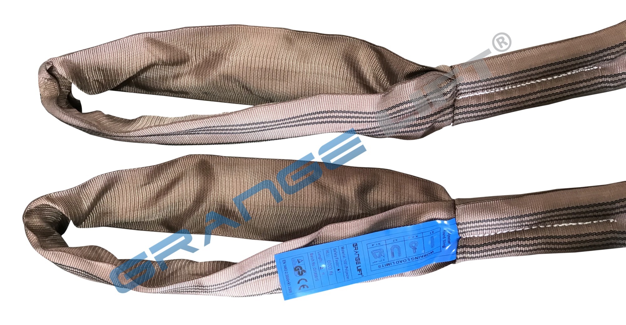 Polyester Eye and Eye Round Slings 6000kg