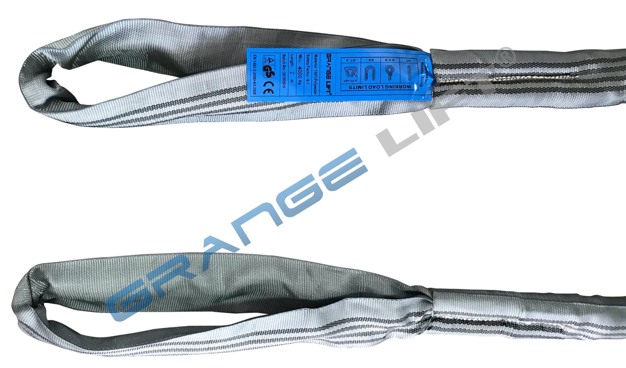 Polyester Eye and Eye Round Slings 4000kg