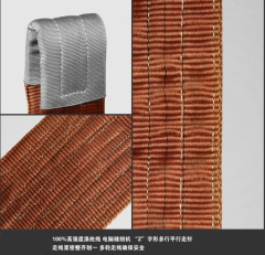 8000KG Polyester Flat Webbing Slings